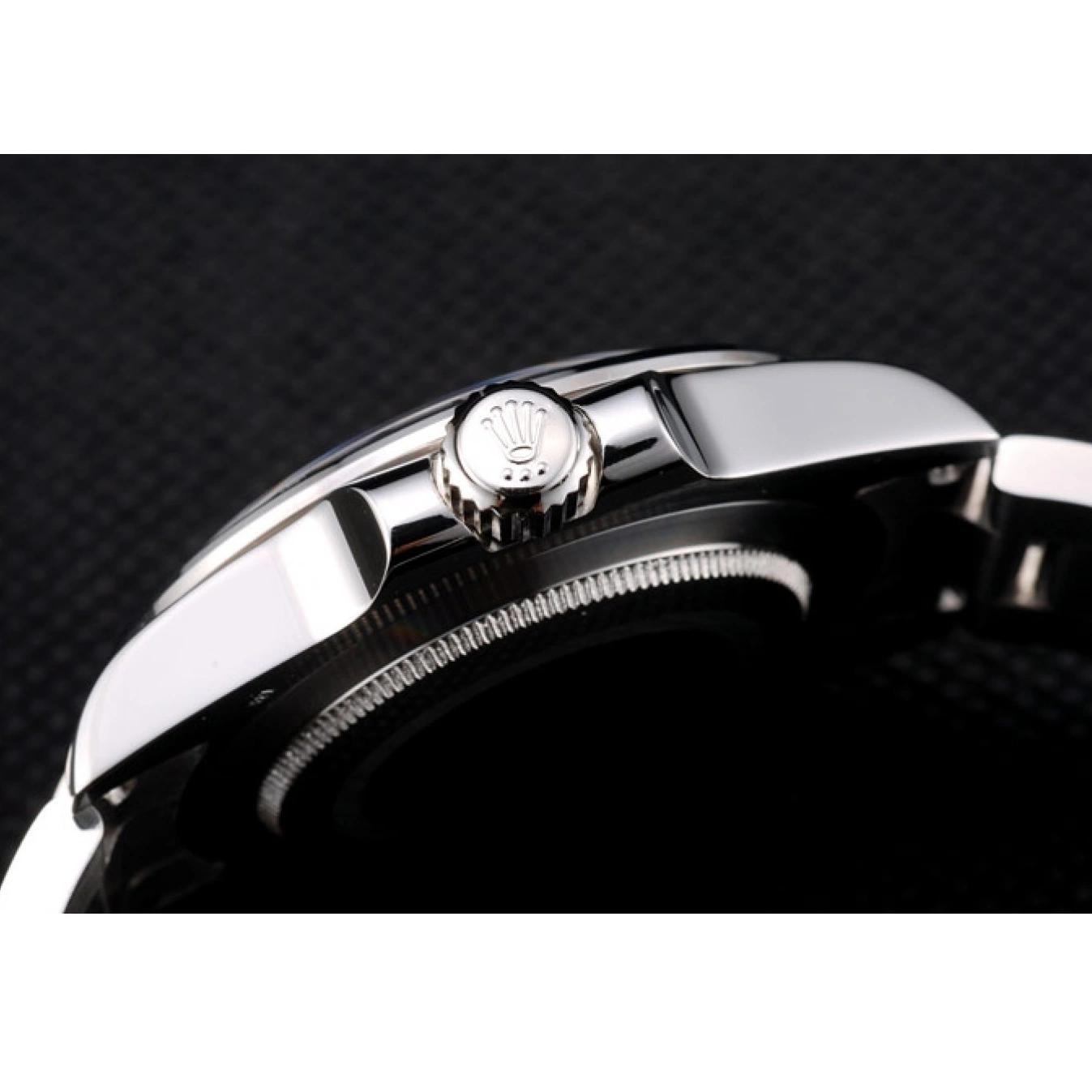 Aaa fake watches Steel Watch Bezel Stainless White Dial Explorer Rolex 0816